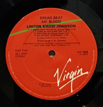 Cargar imagen en el visor de la galería, Linton Kwesi Johnson – Dread Beat An' Blood