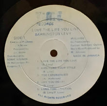 Cargar imagen en el visor de la galería, Barrington Levy – Love The Life You Live