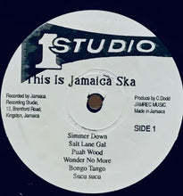 Cargar imagen en el visor de la galería, Various – This Is Jamaica Ska - Presenting The Ska-Talites