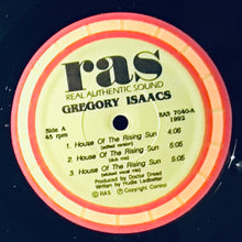 Cargar imagen en el visor de la galería, Gregory Isaacs – House Of The Rising Sun / Mister Cop
