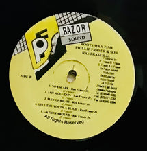 Cargar imagen en el visor de la galería, Phillip Fraser And Ras Fraser Jr – Roots Man Time