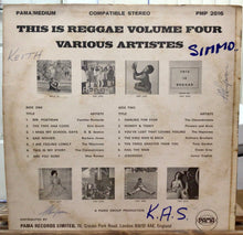 Cargar imagen en el visor de la galería, Various – This Is Reggae Volume Four