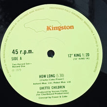 Cargar imagen en el visor de la galería, Ghetto Children / J. J. Sparks / Wadada Orchestra – How Long / Ital Food / That's What Friends Are For / Vision (That's What Friends Are For)
