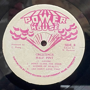 Half Pint – Greetings
