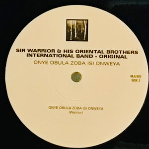 Warrior And His Oriental Brothers International Band Original – Onye Obula Zoba Isi Onweya