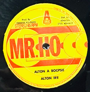 Alton Irie / Patrick Andy – Alton A Boopsie / Tell Me Who A De Boopsie