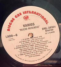 Cargar imagen en el visor de la galería, Various – Mucho Merengue
