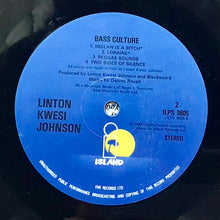 Cargar imagen en el visor de la galería, Linton Kwesi Johnson – Bass Culture
