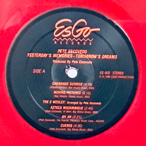 Pete Escovedo – Yesterday's Memories Tomorrow's Dreams / Live And In Concert