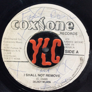 Delroy Wilson – I Shall Not Remove / I Need Your Loving