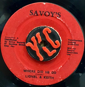 Lionel & Keith – Where Did He Go