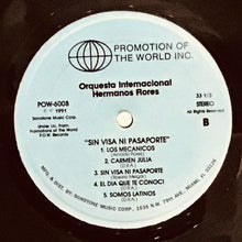 Cargar imagen en el visor de la galería, Orquesta Internacional Hermano Flores -  Sin Visa, Ni Pasaporte
