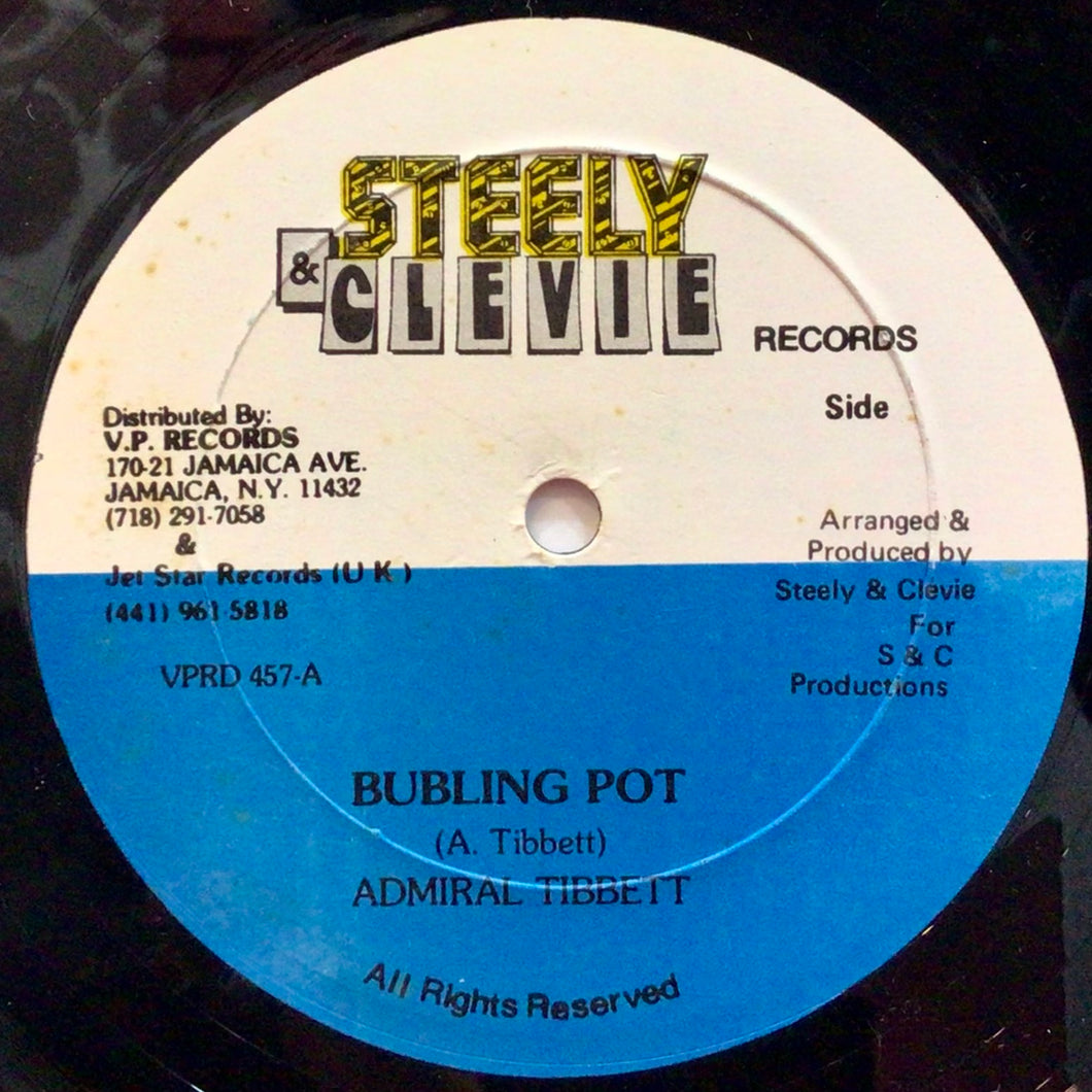 Admiral Tibbett – Bubling Pot