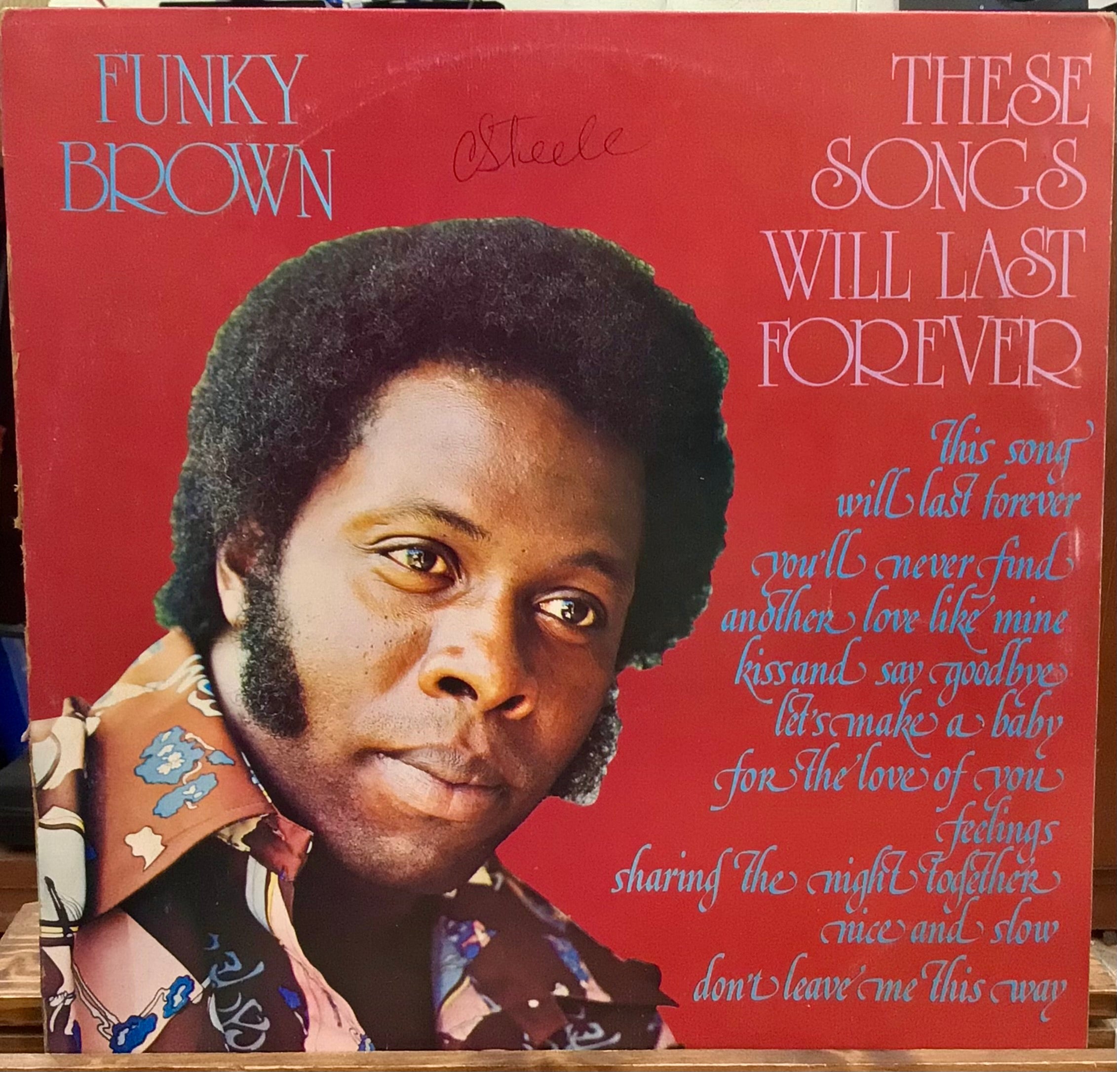 Funky Brown – These Songs Will Last Forever – YLC-RECORDS
