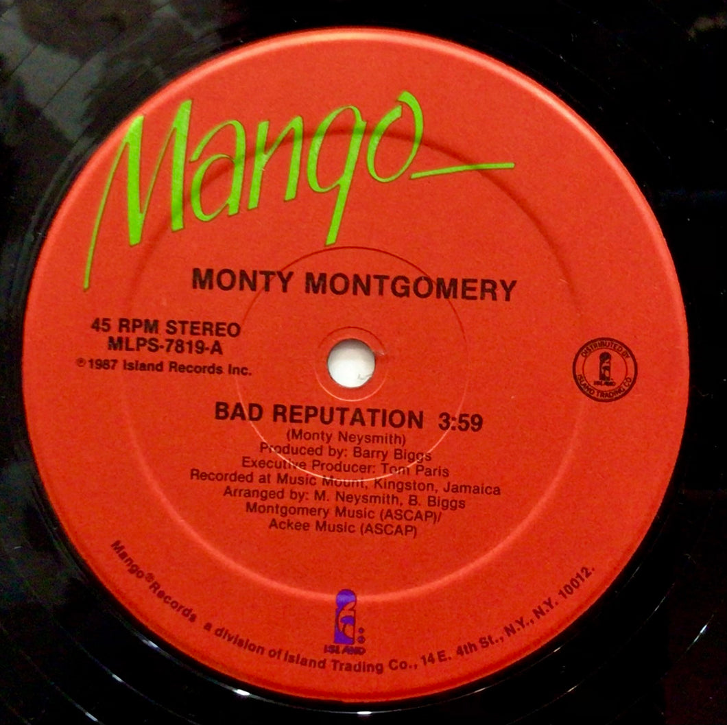 Monty Montgomery – Bad Reputation