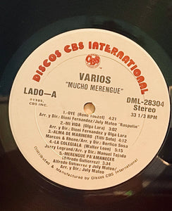 Various – Mucho Merengue