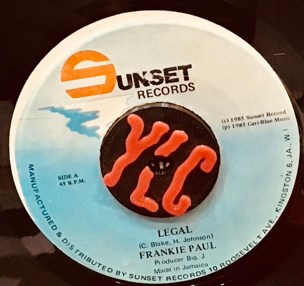 Frankie Paul – Legal