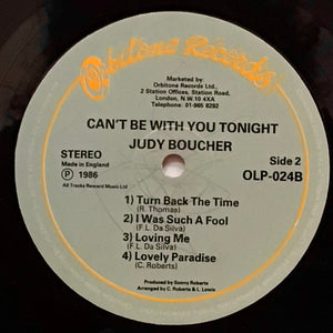 Judy Boucher – Can't Be With You Tonight