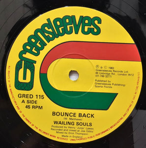 Wailing Souls – Bounce Back / Sweetie