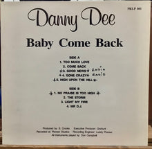 Cargar imagen en el visor de la galería, Danny Dee – Baby Come Back
