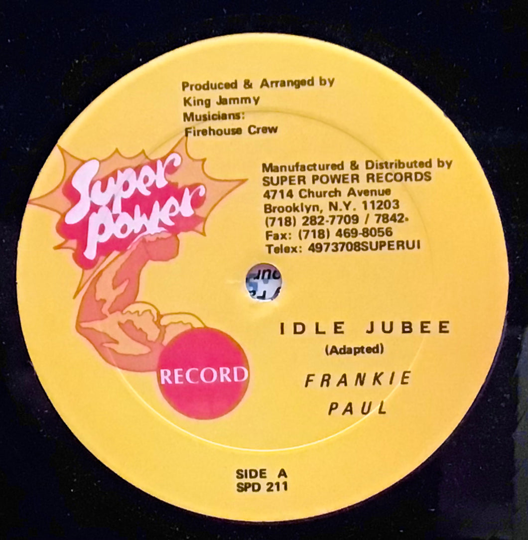 Frankie Paul – Idle Jubee