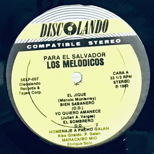 Los Melodicos – Para El Salvador
