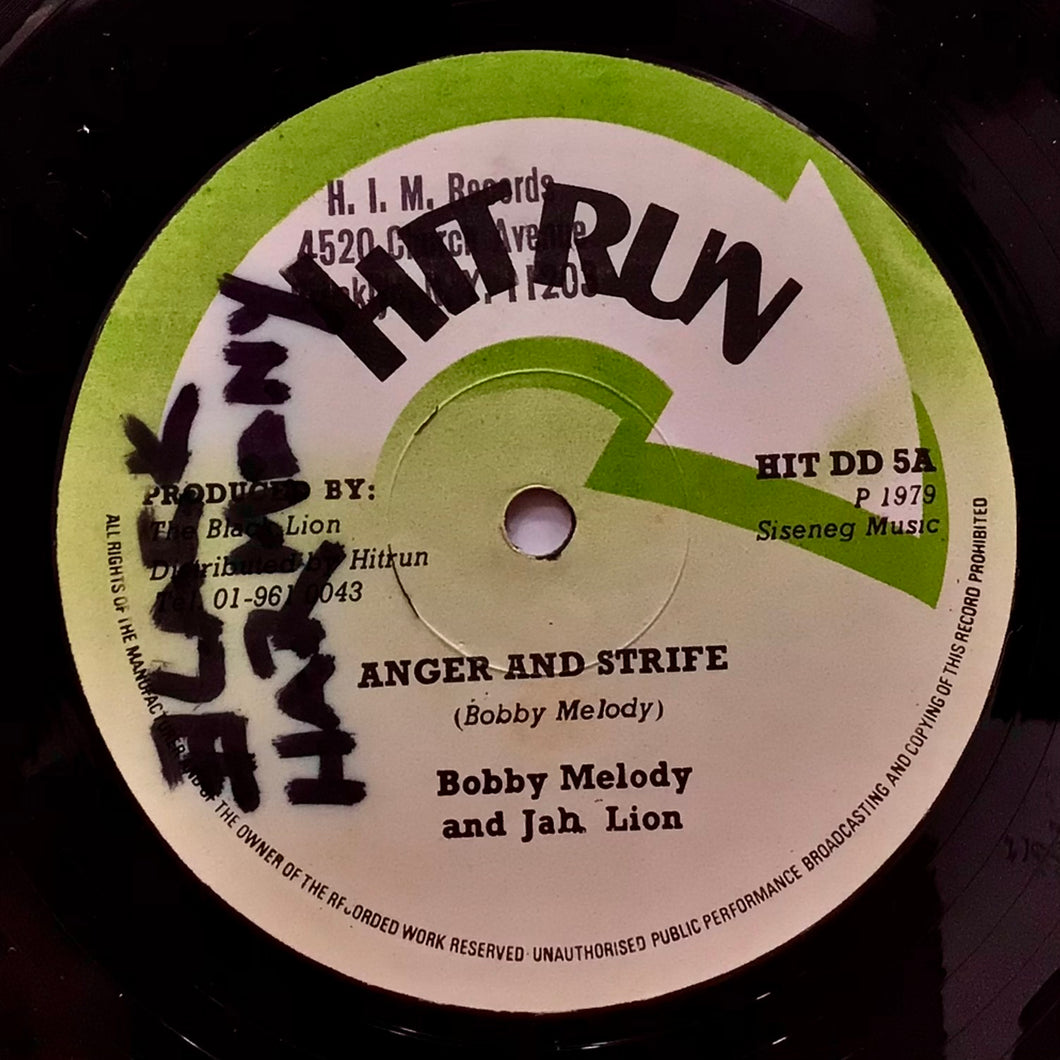 Bobby Melody & Jah Lion – Hunger And Strife