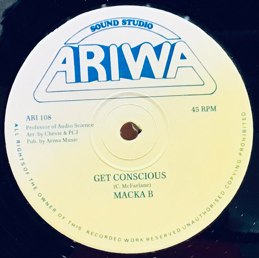 Macka B – Get Conscious / Pam Pam Cameroon