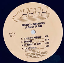 Cargar imagen en el visor de la galería, Orquesta Inmensidad – La Salsa De Hoy
