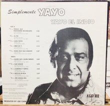 Cargar imagen en el visor de la galería, Yayo El Indio – Simplemente Yayo
