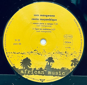 Sam Mangwana – Canta Moçambique