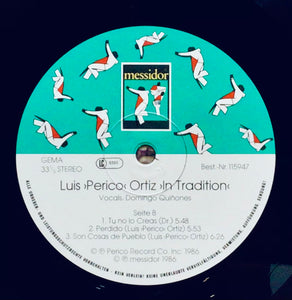 Perico Vocals: Domingo Quiñones – In Tradition