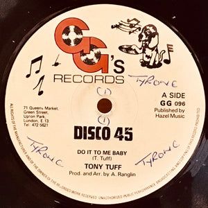 Tony Tuff / GG's All Stars – Do It To Me Baby