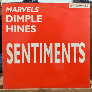 Dimple Hines – Sentiments