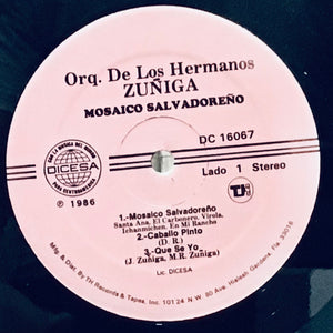Orquesta de los Hermanos Zúñiga - Mosaico Salvadoreño