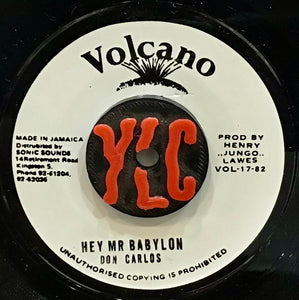 Don Carlos – Hey Mr Babylon