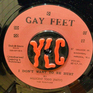 Millicent Todd / Stranger & Patsy – I Don't Want To Be Hurt / Certify My Love