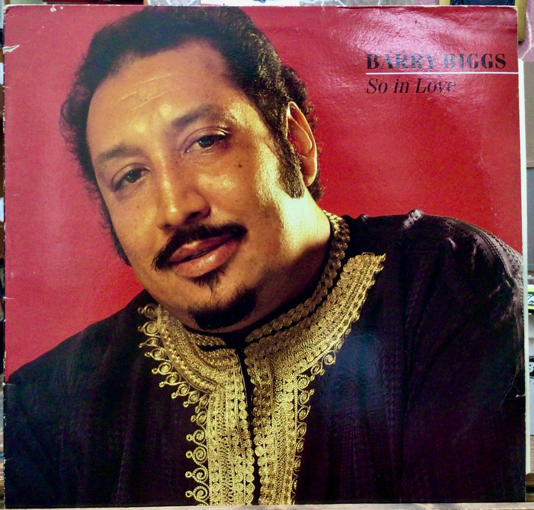'Mr. Biggs' Barry Biggs 　LOVERSレコード Barry Biggs – So In Love – YLC-RECORDS