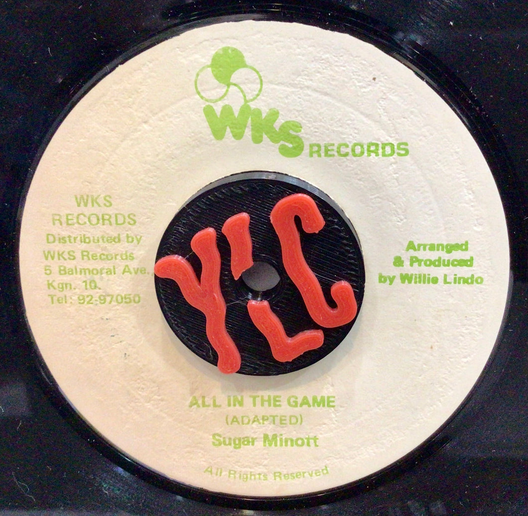 Sugar Minott – All In The Game