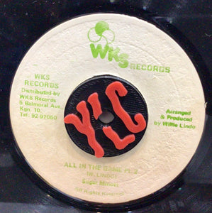 Sugar Minott – All In The Game