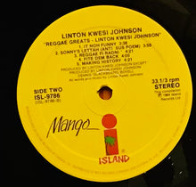 Cargar imagen en el visor de la galería, Linton Kwesi Johnson – Reggae Greats

