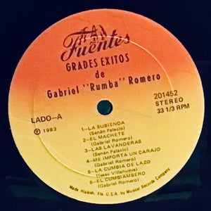 Gabriel Romero – Grandes Exitos de Gabriel "Rumba" Romero
