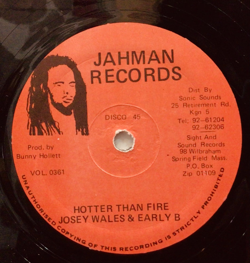 Josey Wales And Early B – Hotter Than Fire
