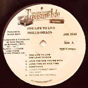 Phillis Dillon – One Life To Live