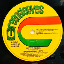 Cargar imagen en el visor de la galería, Barrington Levy / Scorcher– Sister Carol / Put On Me Clarks
