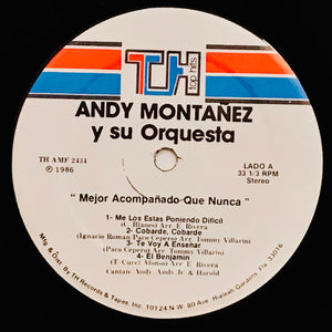 Andy Montañez Y Su Orquesta – Mejor Acompañado Que Nunca