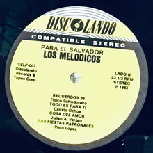 Cargar imagen en el visor de la galería, Los Melodicos – Para El Salvador
