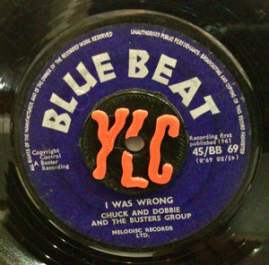 B. Cabbidon And The Busters Group / Chuck And Dobbie And The Busters Group – Warpaint Baby / I Was Wrong