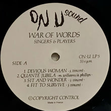 Cargar imagen en el visor de la galería, Singers &amp; Players – War Of Words
