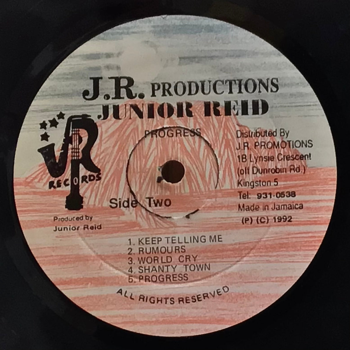 Junior Reid – Progress – YLC-RECORDS